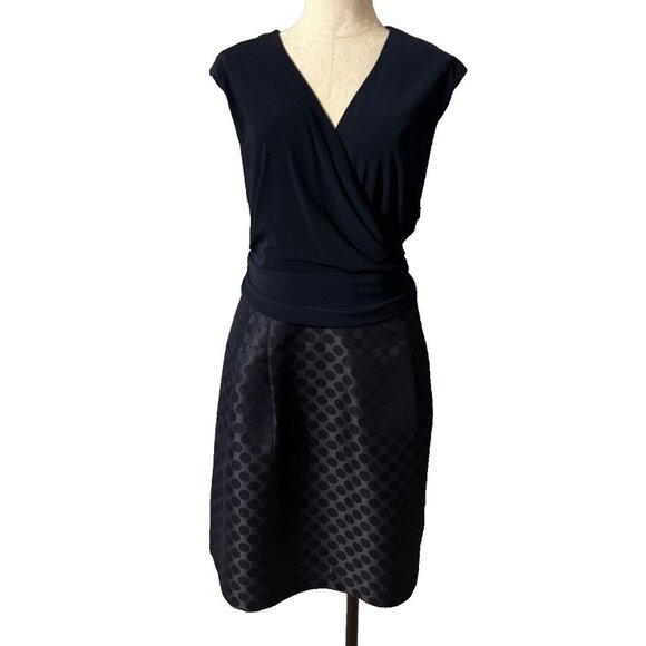 American Living Ralph Lauren Dress 18 Blue A Line Stretch Church Party Career - Picture 1 of 7